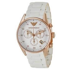 Emporio Armani - Reloj Analógico Mujer blanco